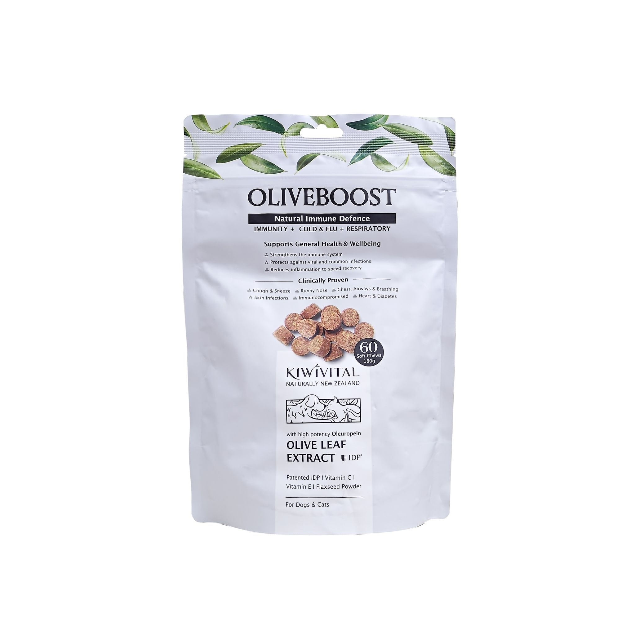 KiwiVital® Oliveboost Chews 60Chews