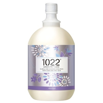 1022 GREEN PET CARE - Floral Ear Cleansing Solution (4000ml) 1022 GREEN PET CARE