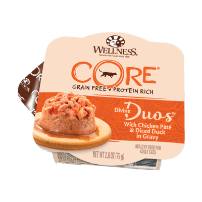 WELLNESS CORE Divine Duos 雞茸配鴨肉丁雙層滋味杯 (79g) 090410 Wellness image