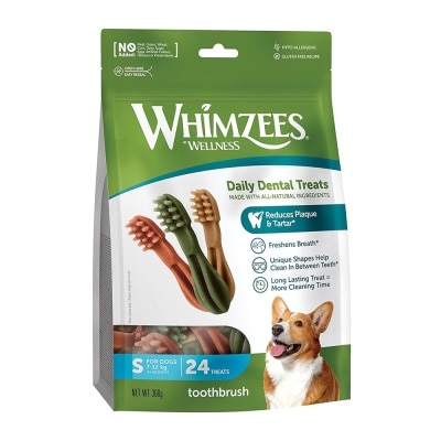 WELLNESS WHIMZEES 小型犬专用牙刷形洁齿骨 S (24支装) 750667 image