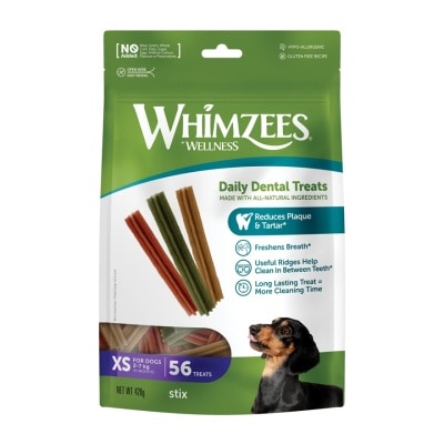 WELLNESS WHIMZEES 迷你犬专用树枝形洁齿骨 XS (56支装) 752548 image