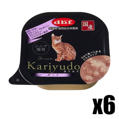 D.B.F - [6盒優惠] 狩人餐盒 Kariyudo - 豬肉 老貓小餐盒 (95g x6) - d.b.f