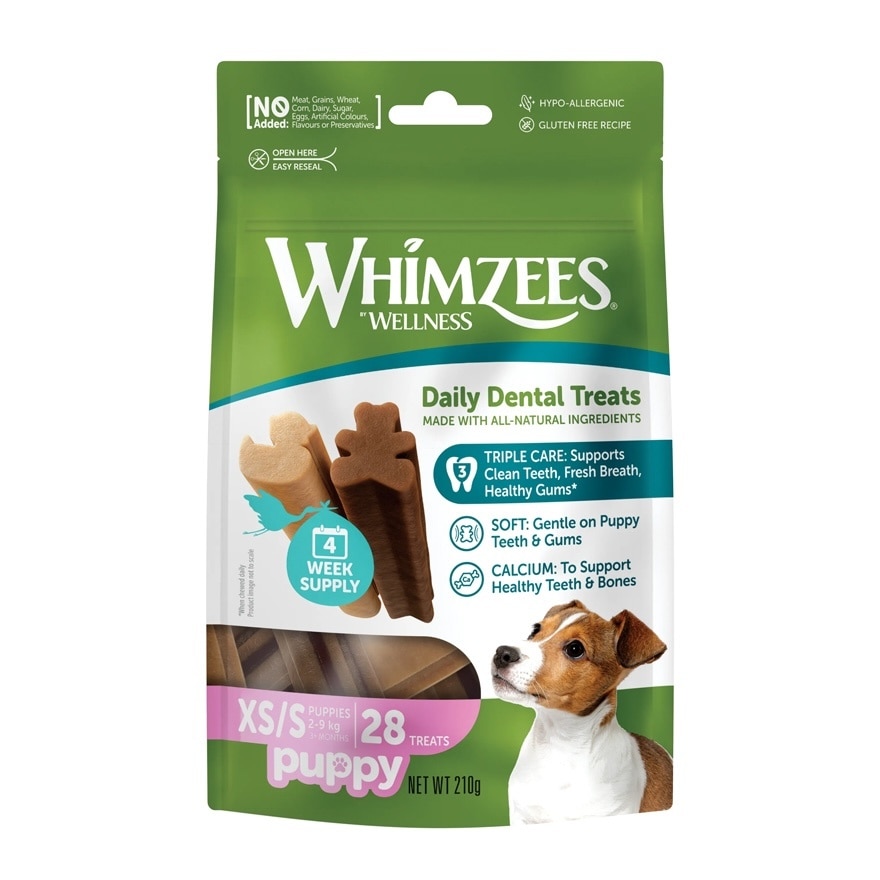 WHIMZEES Soft Dog Dental Chew For Small Breed Puppy (28pcs) 755174 image