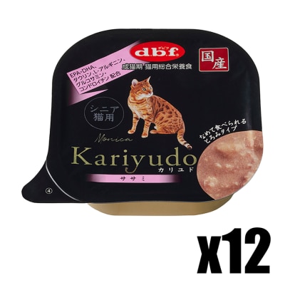 D.B.F - [12盒優惠] 狩人餐盒 Kariyudo - 雞柳 老貓小餐盒 (95g x12) - d.b.f