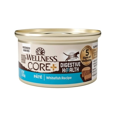 WELLNESS CORE 腸胃消化易 白魚味 主食罐 (85g) 成貓 貓罐 06125 image