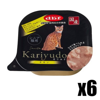 D.B.F - [6盒優惠] 狩人餐盒 Kariyudo - 雞肉 老貓小餐盒 (95g x6) - d.b.f