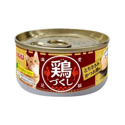 INABA -  鸡肉 & 鲣鱼 (80g) 猫罐头 484261