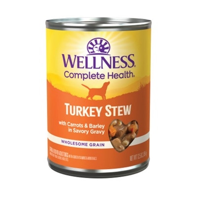 WELLNESS Stew 火鸡薏米甘荀炖肉 狗罐头 (354g) 017257 Wellness image