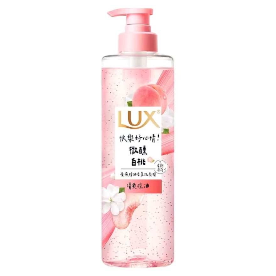 LUX 療癒精油香氛洗髮露470毫升 - 微醺白桃香(清爽控油)