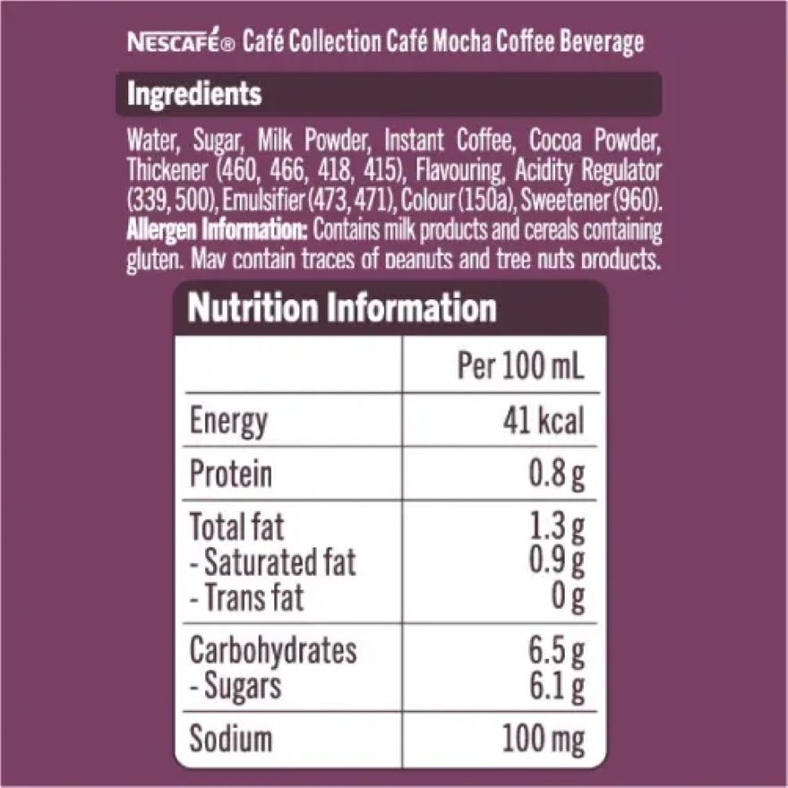 NESCAFE Café Collection Café Mocha 270mL image