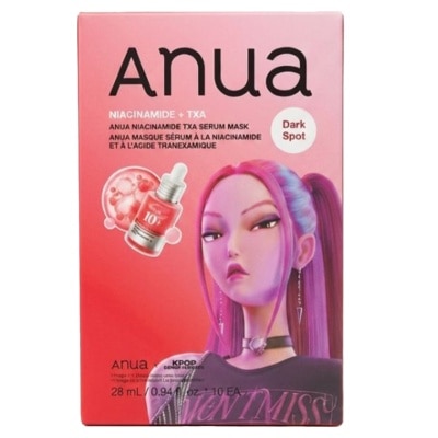 ANUA - KPOP DEMON HUNTERS亮白淡斑雙精華面膜10片