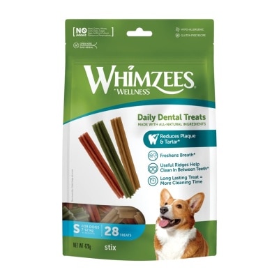 WELLNESS WHIMZEES 小型犬专用树枝形洁齿骨 S (28支装) 750773 image