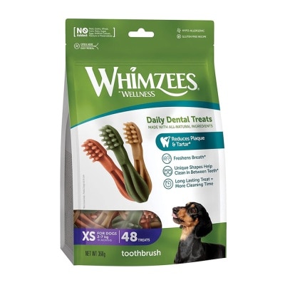 WELLNESS WHIMZEES 迷你犬专用牙刷形洁齿骨 XS (48支装) 750650 image