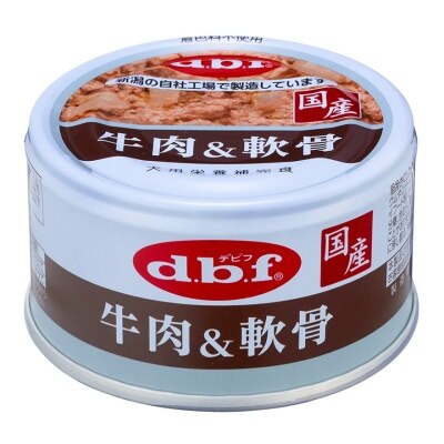 D.B.F - 牛肉, 雞肉 及 豬軟骨 狗罐頭 (85g) - d.b.f