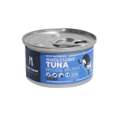 GIANT MEOW - Nurturing Tuna Mousse Delight – For Adults Cat (80g) 002214