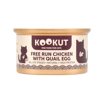 KOOKUT - 放养鸡鹌鹑蛋 (70g) 猫罐头 002801