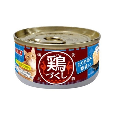 INABA -  鸡肉 & 鸡软骨 (80g) 猫罐头 484285