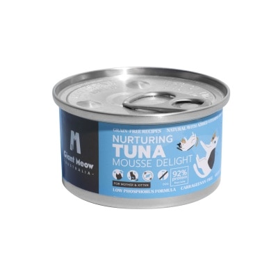 GIANT MEOW - Nurturing Tuna Mousse Delight – For Kittens & Mother Cats (80g) 002207