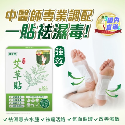 HEALTHALL 强效去湿艾草足贴 10片