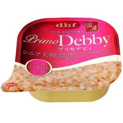 D.B.F - Sasami & Cheese Vegetables (with Lactobacillus)- Senior Dog alu tray(95g) - d.b.f