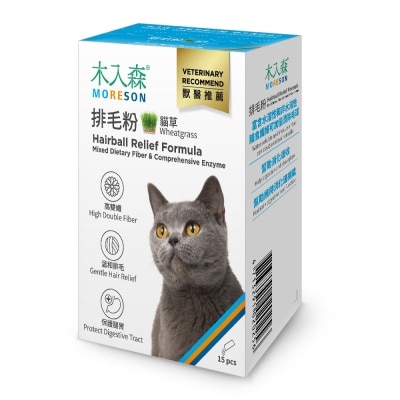 MORESON - 猫用排毛粉 (猫草) (2g x15pcs) - 木入森
