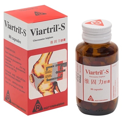 VIARTRIL-S - Viartril-S 250mg Glucosamine Sulphate 80 Capsules
