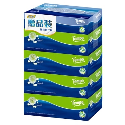 得寶 Tempo -盒裝紙巾茉莉花 (隨機發送)