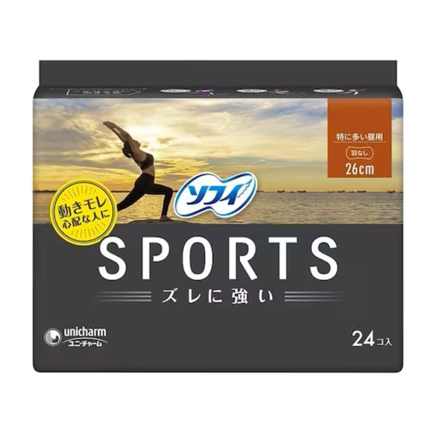 SPORTS 26CM WITHOUT WINGS 24PCS