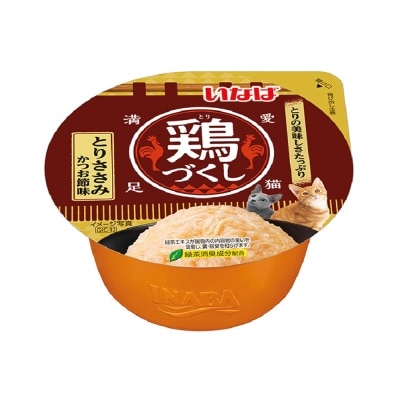 INABA -  鸡肉+鲣鱼片 果冻杯 (70g) QIC-12 猫湿粮 863745
