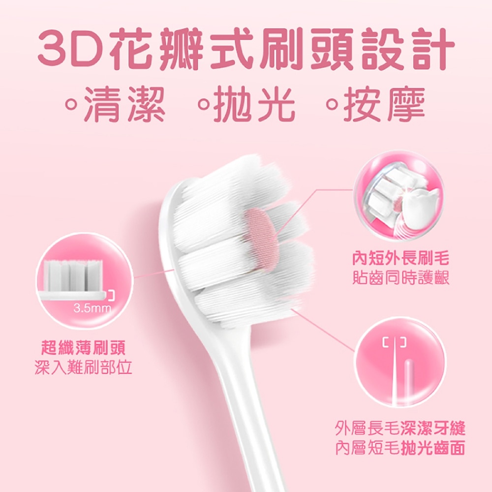 Cushion Clean Toothbrush (Random Colour)