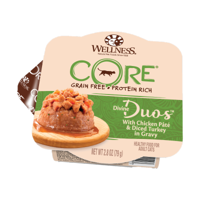 WELLNESS CORE Divine Duos 雞茸配火雞肉丁雙層滋味杯 (79g) 090427 Wellness image