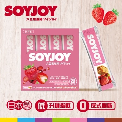 SOYJOY SOYJOY Fruits Soy Bar (Strawberry) 4x27g