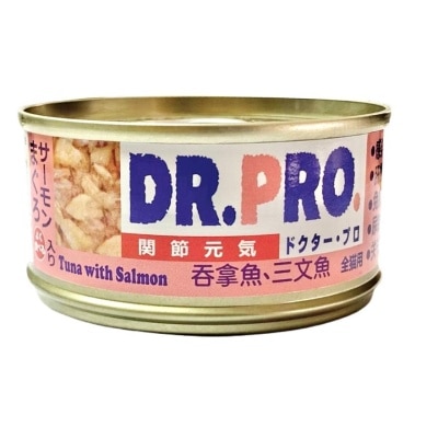 DR. PRO - 爱宠医生 吞拿鱼配三文鱼 (关节元气) 猫罐头(80g) 05107