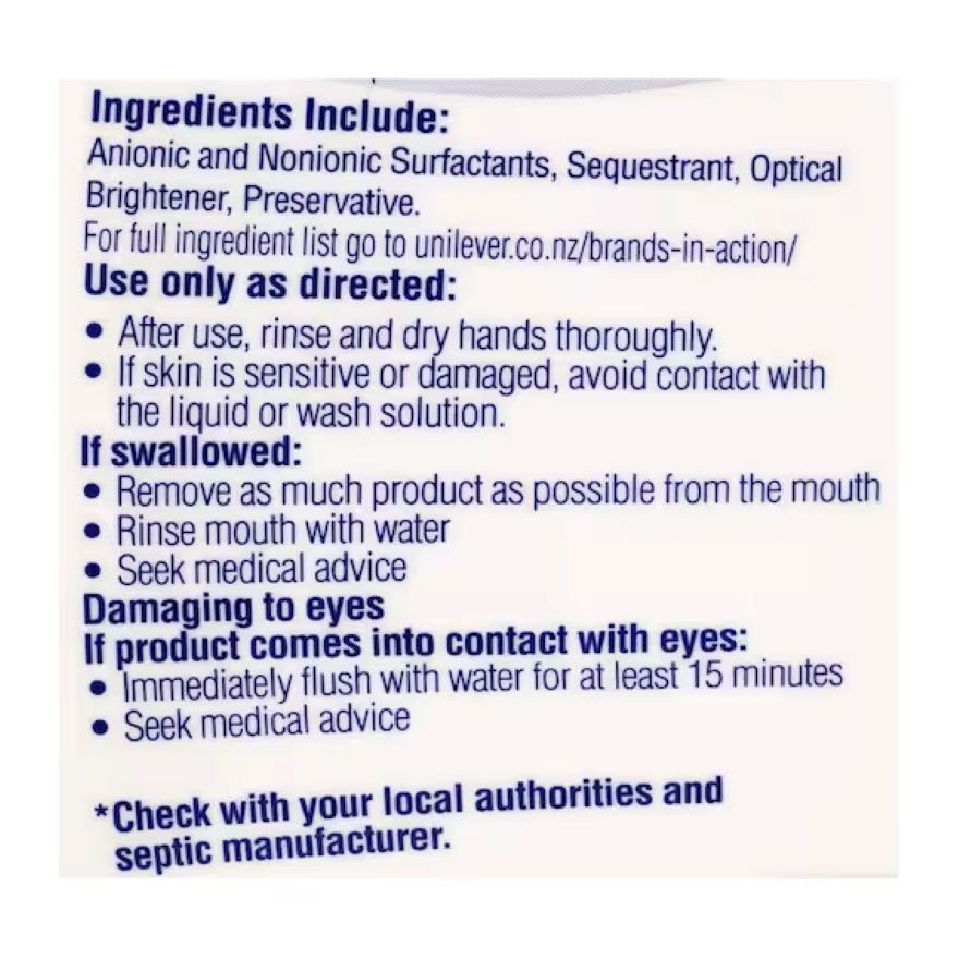 Sensitive Concentrate Liquid Detergent 1L