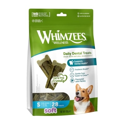 WELLNESS WHIMZEES 小型老犬專用柔軟潔齒棒 S (28支裝) 755686 image