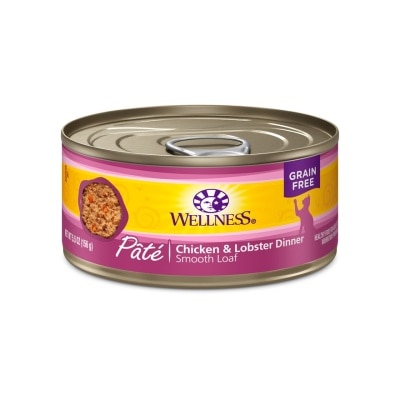 WELLNESS Complete Health™ Pâté 鸡肉+龙虾配方 主食罐 (156g) 成猫 猫罐 08865 image