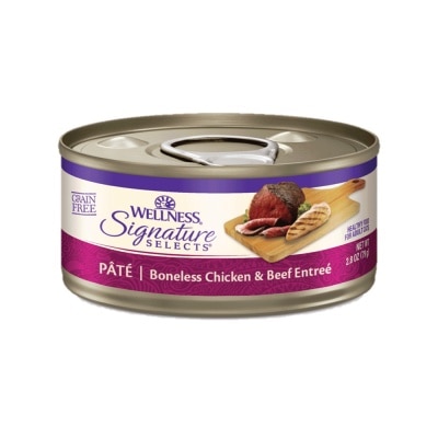 WELLNESS Signature Selects Pate 鮮雞拼嫩牛肉醬配方 貓罐頭(79g) 051800 Wellness image