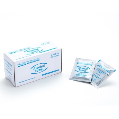 TCM TCM Isopropyl Alcohol Towel  16x20cm