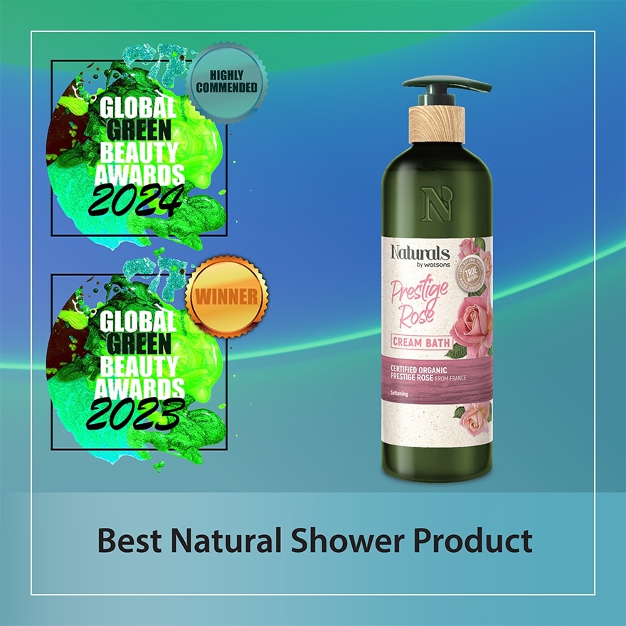 PRESTIGE ROSE CREAM BATH 490ml