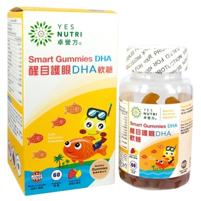 YESNUTRI - 卓營方醒目護眼DHA軟糖 60粒