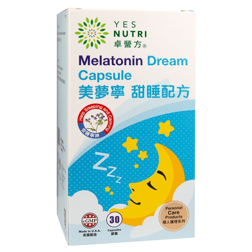 YESNUTRI MELATONIN DREAM+ CAP 30'S