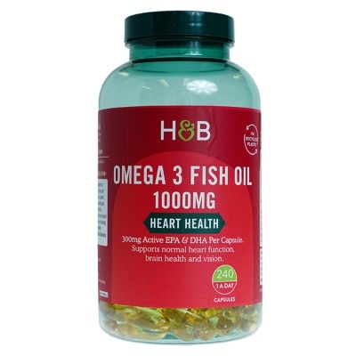 HOLLAND & BARRETT 奥米加3鱼油 1000毫克 240粒