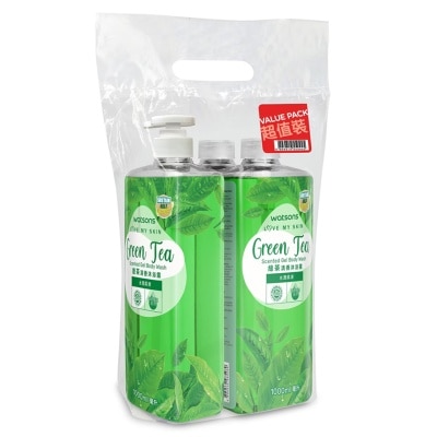 WATSONS GREENTEA 3X1L BODYWASH BP