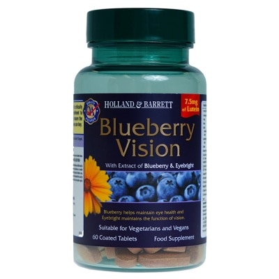 HOLLAND & BARRETT 蓝莓目清素 60粒