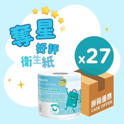 屈臣氏 衛生紙27卷裝 (FSC 認證)