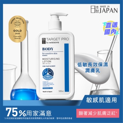 TARGETPRO BY WATSONS 低敏长效保湿润肤乳