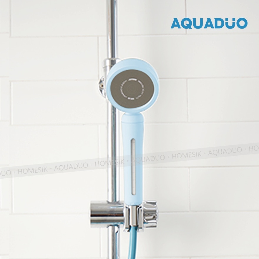 BLOSSOM SHOWERHEAD - SKY BLUE - Buy any Aquaduo products upon $500 Free $50 Ice-cream Voucher (SUPPLIER DELIVERY–5 WORKING DAYS;FREE DELIVERY UPON $500)