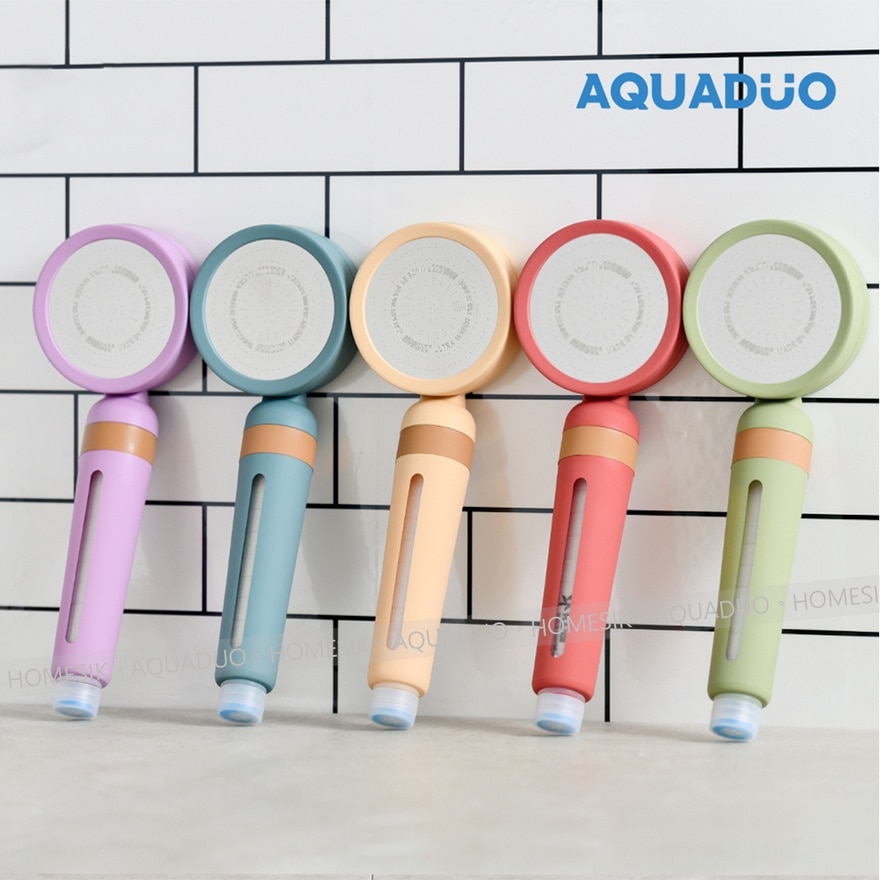 BLOSSOM WIDE SHOWERHEAD - BEIGE - Buy any Aquaduo products upon $500 Free $50 Ice-cream Voucher (SUPPLIER DELIVERY–5 WORKING DAYS;FREE DELIVERY UPON $500)