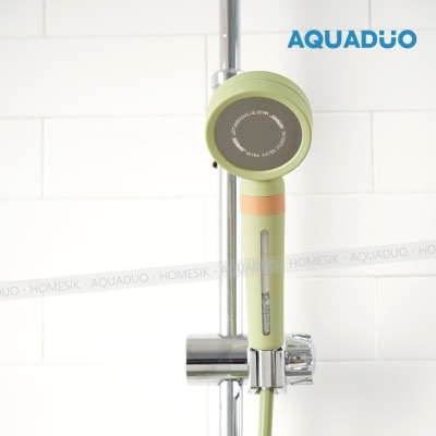 AQUADUO BLOSSOM WIDE SHOWERHEAD - OLIVE(SUPPLIER DELIVERY–5 WORKING DAYS;FREE DELIVERY UPON $500)