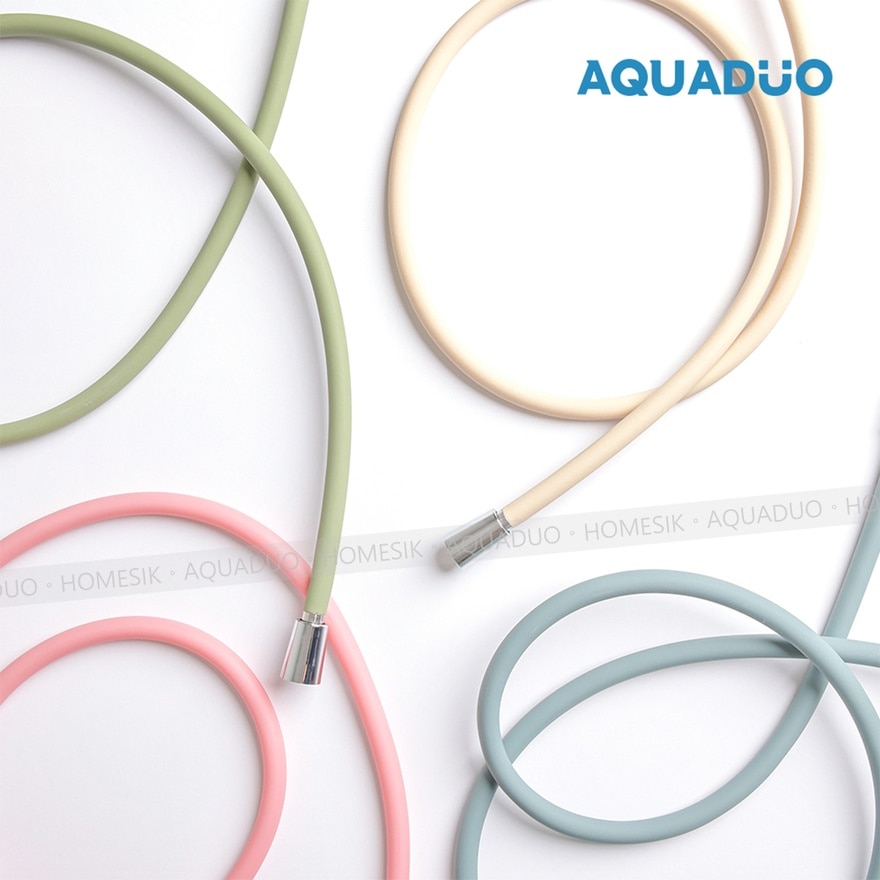 PVC SHOWER HOSE (1.5M)-BEIGE - Buy any Aquaduo products upon $500 Free $50 Ice-cream Voucher  (SUPPLIER DELIVERY–5 WORKING DAYS;FREE DELIVERY UPON $500)